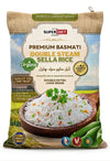 Premium Basmati Double Steam Sella Rice – Extra Long Grain Export Quality Rice (5 kg)