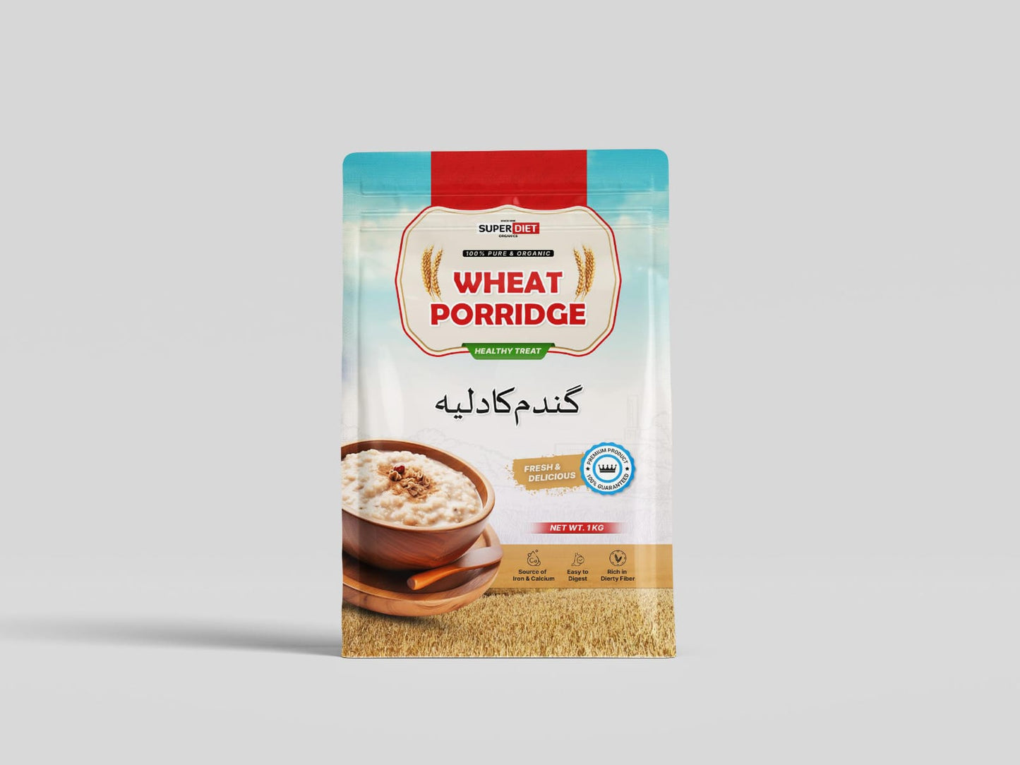 Premium Wheat Porridge – High-Fiber ( 1 Kg )