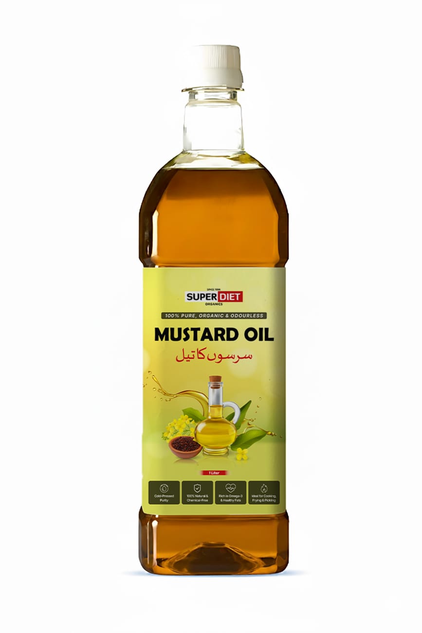 Premium Mustard Oil – 100% Pure & Cold-Pressed (1 Litre)